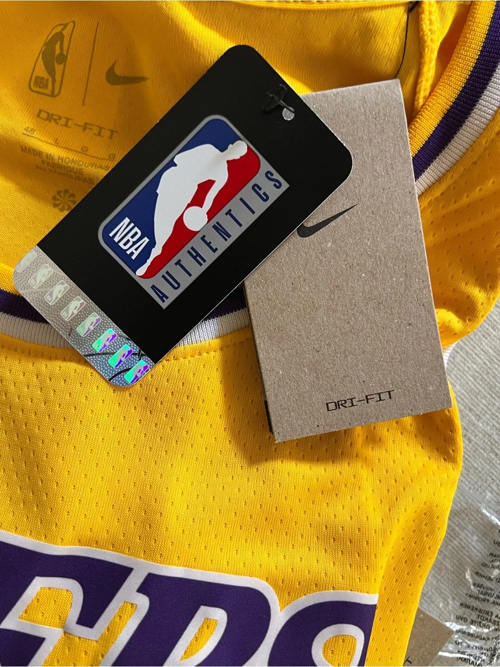 Nike  Lakers #23 Basketball Jersey Sz XL